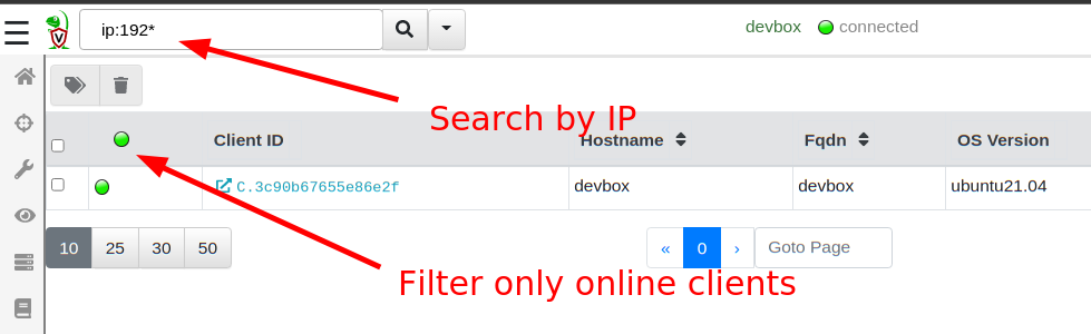 Searching is much faster