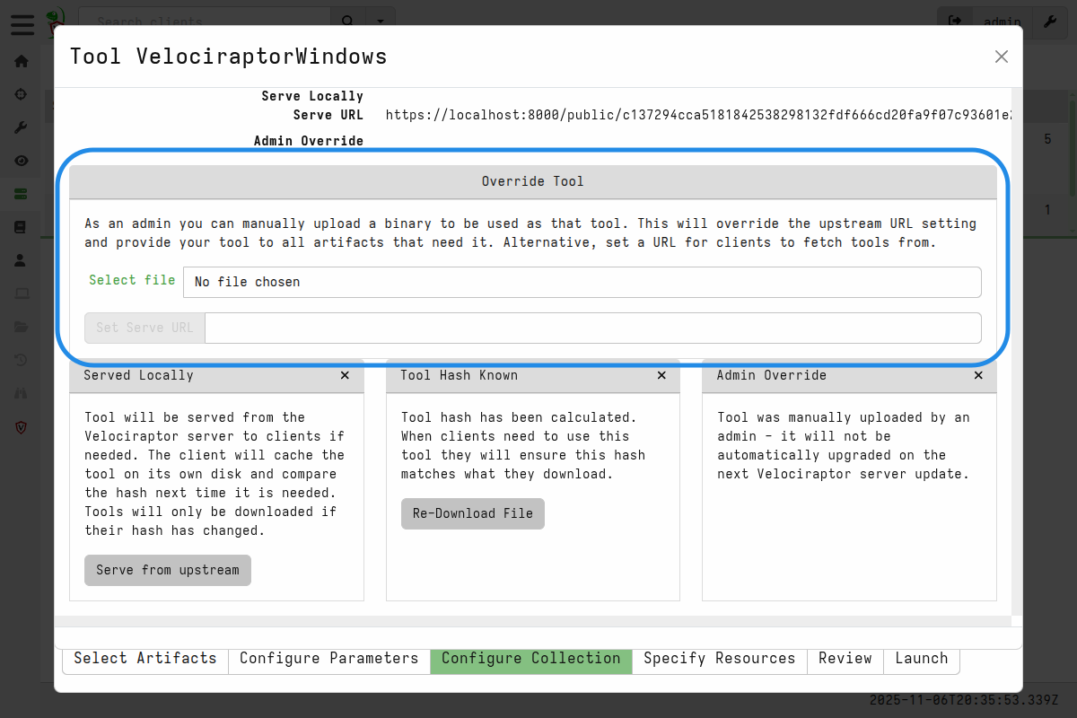 admin tool override