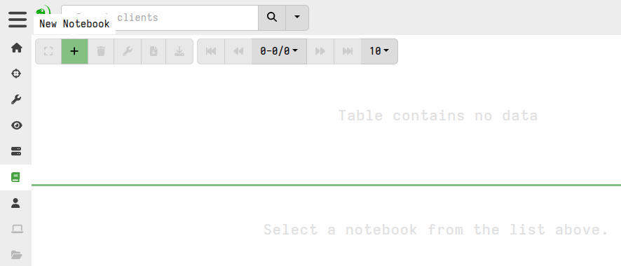 Add Notebook