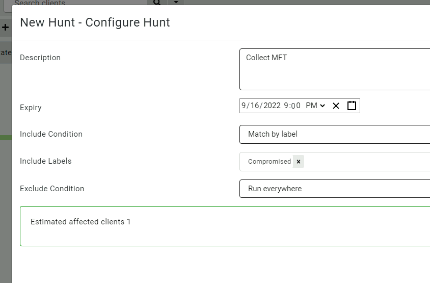 Hunting for Files