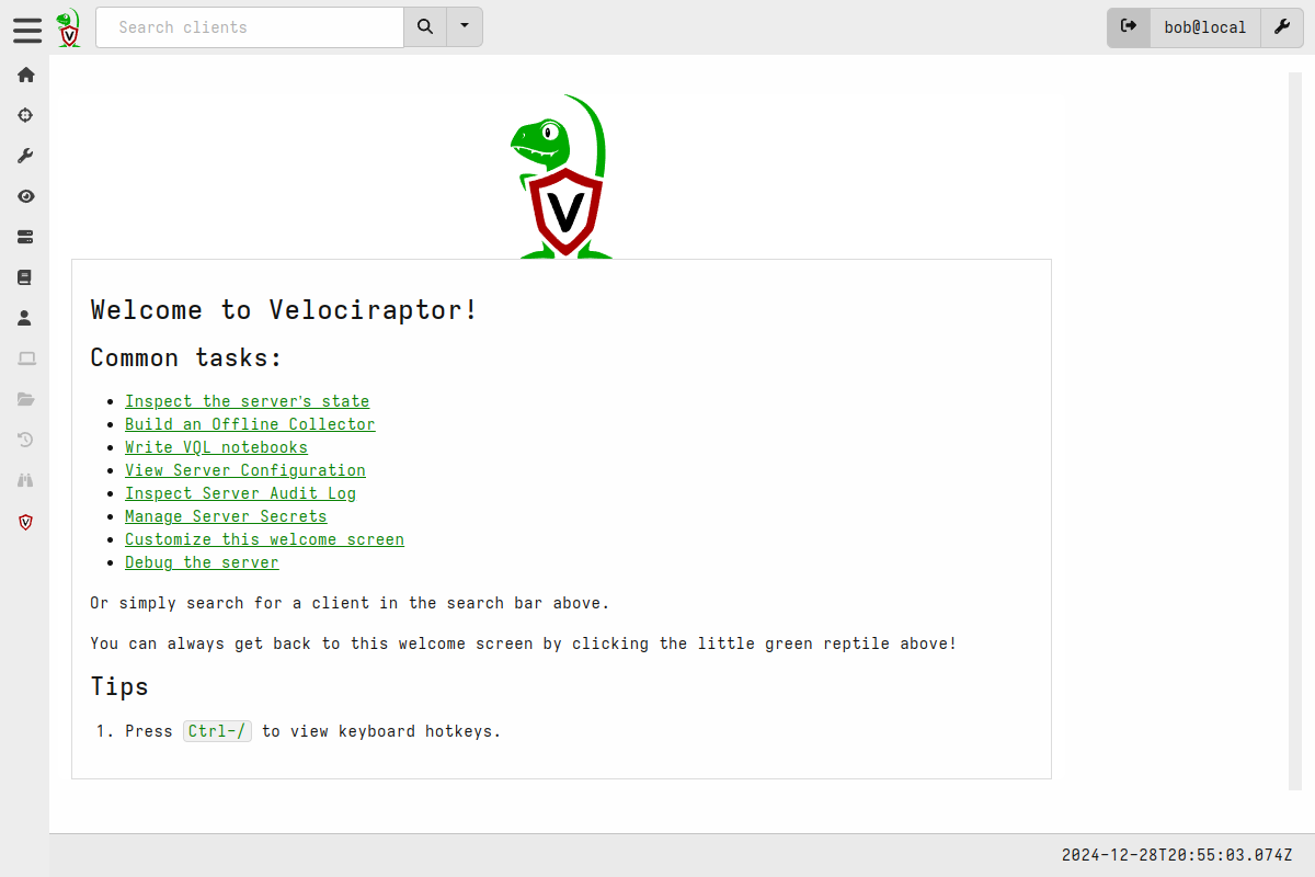 Successful login!
